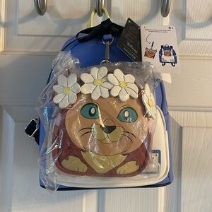 Disney’s Alice in Wonderland Cosplay Loungefly Mini Backpack with Wristlet